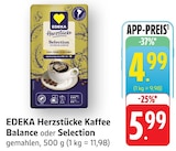 Aktuelles Herzstücke Kaffee Balance Angebot bei EDEKA in Landau (Pfalz) ab 4,99 €