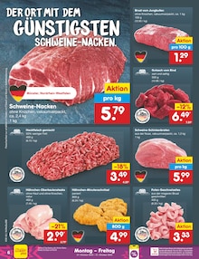 Schnitzel im aktuellen Netto Marken-Discount Prospekt (Duisburg) Schnitzel im Netto Marken-Discount Prospekt "Aktuelle Angebote" mit 44 Seiten (Duisburg)