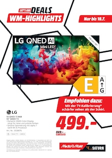 Fernseher im aktuellen MediaMarkt Saturn Prospekt (Bautzen) Fernseher im MediaMarkt Saturn Prospekt "LET'S GO! DEALS WM-HIGHLIGHTS" mit 18 Seiten (Bautzen)