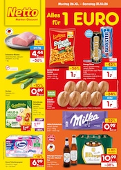 Brot im Netto Marken-Discount Prospekt in Düren Aktueller Netto Marken-Discount Prospekt mit Brot, "Aktuelle Angebote", Seite 1