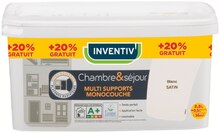 Mr Bricolage Liergues - Peinture Multi Supports blanc 2,5 L + 0,5 L gratuit Promo Peinture Multi Supports blanc 2,5 L + 0,5 L gratuit dans le catalogue Mr Bricolage "À ce prix-là, c'est la fête des économies !" à Liergues