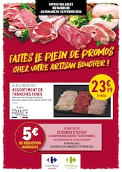 Viande Angebote im Prospekt "FAITES LE PLEINS DE PROMOS CHEZ VOTRE ARTISAN BOUCHER !" von Rayon Boucherie Carrefour auf Seite 1