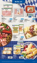 Lidl Käsekuchen im Prospekt 