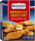 Promo American style chicken strips with curry flavour-dip à 2,59 € dans le catalogue Lidl à Vallauris