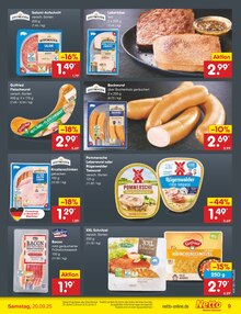 Wurst im Netto Marken-Discount Prospekt "Aktuelle Angebote" mit 60 Seiten (Wuppertal)