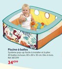Piscine à balles en promo chez La Grande Récré Issy-les-Moulineaux à 34,99 €
