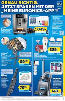 Kaffeevollautomat im EURONICS Prospekt "GENAU RICHTIG. ALLES BLÜHT AUF MIT NEUER TECHNIK." mit 9 Seiten (Hagen (Stadt der FernUniversität))