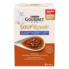 Pâtée pour Chats Soup' Royale Gourmet - PURINA en promo à 2,89 € chez Carrefour Pâtée pour Chats Soup' Royale Gourmet - PURINA dans le catalogue Carrefour