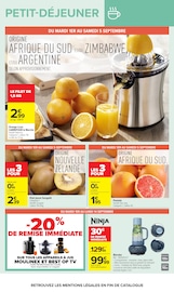 Promos Blender dans le catalogue "Carrefour" de Carrefour Blender en promo dans le catalogue Carrefour à la page 17
