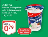 Aktuelles Frische Schlagsahne Angebot bei GLOBUS in Erfurt ab 0,79 €