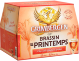 BIÈRE GRIMBERGEN BRASSIN DE PRINTEMPS - GRIMBERGEN en promo chez Auchan Hypermarché Malakoff à 8,62 €