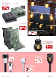KiK Gartenstühle im Prospekt 