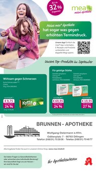 mea - meine apotheke Prospekt der KW 36 "Unsere September-Angebote" Aktueller mea - meine apotheke Prospekt "Unsere September-Angebote" Seite 1 von 4 Seiten