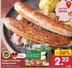 Original Thüringer Rostbratwurst Angebote bei Netto Marken-Discount Freital für 2,22 €