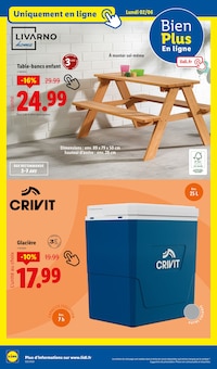 Prospectus Lidl en cours, "Coup d'envoi sur les promos !", 90 pages