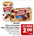 Choco Crossies oder Choclait Chips Angebote von Nestlé bei Marktkauf Plauen für 2,00 €