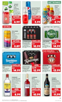 Aperitif Angebot im aktuellen Kaufland Prospekt auf Seite 27