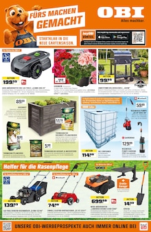 OBI Prospekt FÜRS MACHEN GEMACHT mit  Seiten in Berka (Werra) und Umgebung