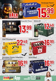 Bier im Trinkgut Prospekt "Aktuelle Angebote" mit 8 Seiten (Rüsselsheim)