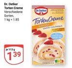 Torten Creme im Angebot bei GLOBUS in Amberg Torten Creme Angebote von Dr. Oetker bei GLOBUS Amberg für 1,39 €