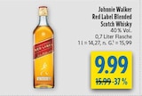 Red Label Blended Scotch Whisky im Angebot bei diska in Erlangen Red Label Blended Scotch Whisky Angebote von Johnnie Walker bei diska Erlangen für 9,99 €