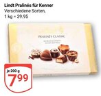 Pralinés für Kenner im Angebot bei GLOBUS in St. Ingbert Pralinés für Kenner Angebote von Lindt bei GLOBUS St. Ingbert für 7,99 €