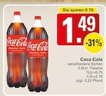 Aktuelle Coca Cola Angebote bei WEZ in Löhne Aktuelles Coca Cola Angebot bei WEZ in Löhne ab 1,49 €