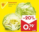 Aktuelles Eisbergsalat Angebot bei Netto Marken-Discount in Stuttgart ab 0,79 €