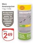 Ameisenpulver im Angebot bei GLOBUS in Kaiserslautern Ameisenpulver Angebote von Weco bei GLOBUS Kaiserslautern für 2,49 €