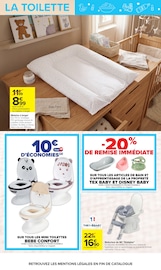 Promos WC dans le catalogue "Les Babydays" de Carrefour WC en promo dans le catalogue Carrefour à la page 35
