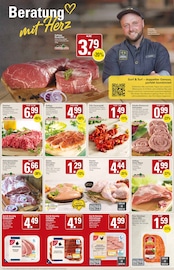 Schweinefleisch im WEZ Prospekt in Minden Aktueller WEZ Prospekt mit Schweinefleisch, "Die WEZette", Seite 4