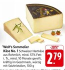 Käse No. 1 im Angebot bei E center in Konstanz Käse No. 1 Angebote von Wolf’s Sommelier bei E center Konstanz für 2,79 €