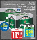 EDEKA - Bier Angebot im Prospekt Bier bei EDEKA im Prospekt "" für 9,99 €