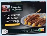 Promo Brochettes de bœuf au fromage surgelées à 4,93 € dans le catalogue Intermarché à Vienne