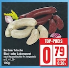 Berliner frische Blut- oder Leberwurst im aktuellen EDEKA Prospekt