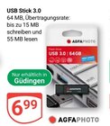 USB Stick 3.0 Angebote von AgfaPhoto bei GLOBUS St. Ingbert für 6,99 €