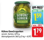 Gewürzgurken bei E center im Gerlingen Prospekt für 1,59 €