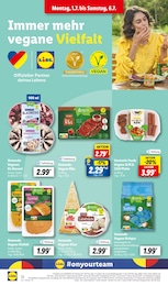 Vegane Lebensmittel Angebot im aktuellen Lidl Prospekt auf Seite 16