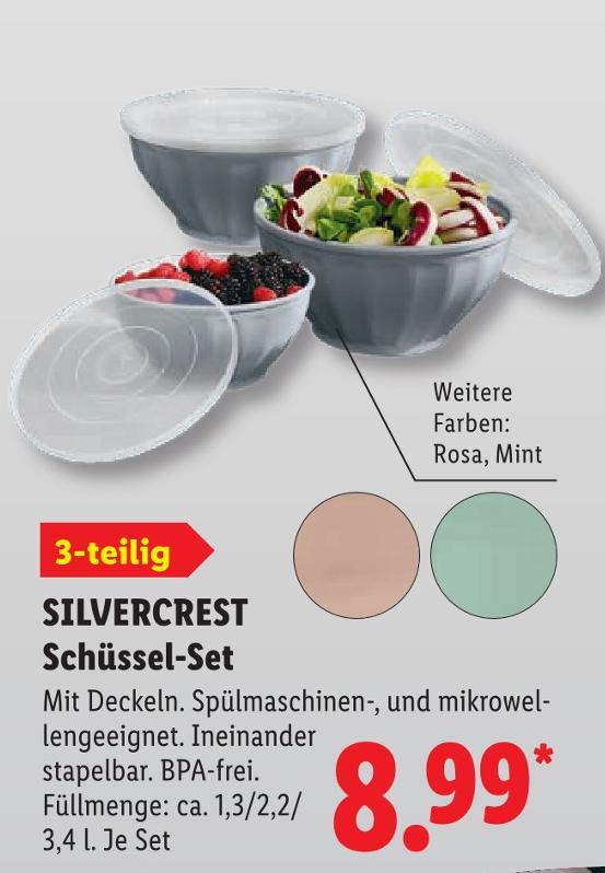 Schüssel-Set