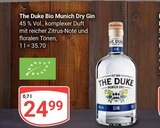Aktuelle Gin Angebote bei GLOBUS in Oberhausen Aktuelles Bio Munich Dry Gin Angebot bei GLOBUS in Oberhausen ab 24,99 €