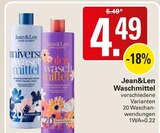 Waschmittel Angebote von Jean&Len bei WEZ Minden für 4,49 €