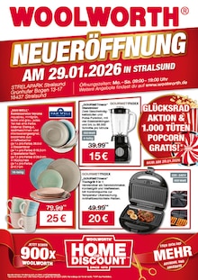 Aktueller Woolworth Prospekt "NEUERÖFFNUNG IN STRALSUND" für Stralsund Aktueller Woolworth Prospekt für Stralsund mit Seiten