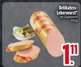 Delikatess-Leberwurst im Angebot bei EDEKA in Friedrichshafen Delikatess-Leberwurst Angebote bei EDEKA Friedrichshafen für 1,11 €