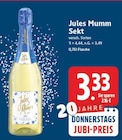 Sekt von Jules Mumm im aktuellen E center Prospekt