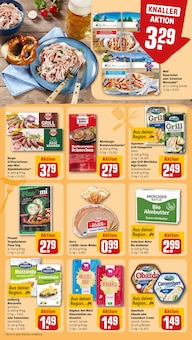 Bratwurst im REWE Prospekt "Dein Markt" mit 20 Seiten (Nürnberg)