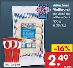 Münchner Weißwurst Angebote von Wolf bei Netto Marken-Discount Stralsund für 2,49 €