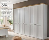 Armoire à portes battantes - Möbel Martin à Metz Armoire à portes battantes en promo chez Möbel Martin Metz à 999,00 €