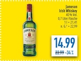 Irish Whiskey im Angebot bei diska in Erfurt Irish Whiskey Angebote von Jameson bei diska Erfurt für 14,99 €