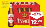 Tyskie Pils Angebote von Tyskie bei Netto Marken-Discount Heide für 12,99 €