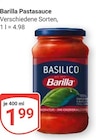 Aktuelle Barilla Angebote bei GLOBUS in Oberhausen Aktuelles Pastasauce Angebot bei GLOBUS in Oberhausen ab 1,99 €